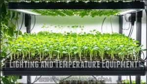 lighting and temperature equipment