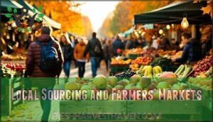local sourcing and farmers’ markets