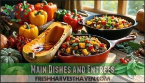 main dishes and entrees