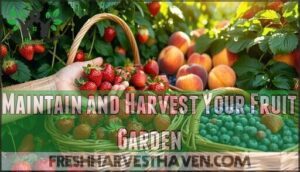 maintain and harvest your fruit garden