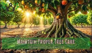 maintain proper tree care
