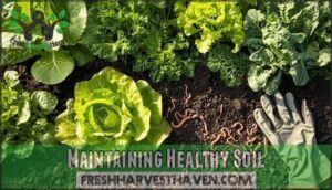 maintaining healthy soil