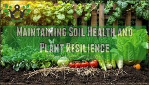maintaining soil health and plant resilience