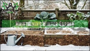 maintaining winter garden