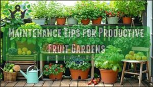 maintenance tips for productive fruit gardens