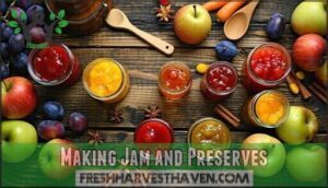 making jam and preserves