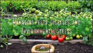managing pests, diseases, and environmental stress