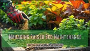 managing raised bed maintenance