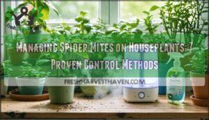 managing spider mites on houseplants