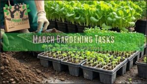 march gardening tasks