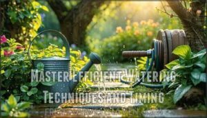 master efficient watering techniques and timing