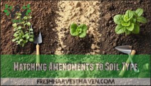 matching amendments to soil type