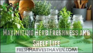 maximizing herb freshness and shelf life