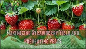 maximizing strawberry yield and preventing pests