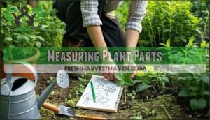 measuring plant parts