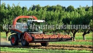 mechanical harvesting considerations