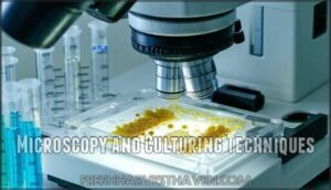 microscopy and culturing techniques