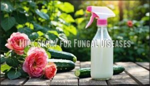 milk spray for fungal diseases