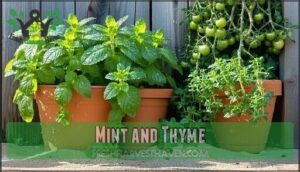 mint and thyme