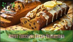 moist zucchini bread variations