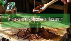 molasses for microbial activity