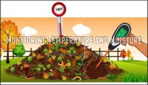 monitoring temperature and moisture