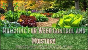 mulching for weed control and moisture