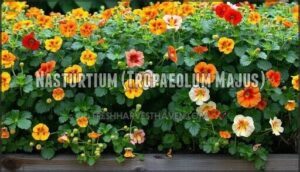 nasturtium (tropaeolum majus)