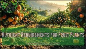 nutrient requirements for fruit plants