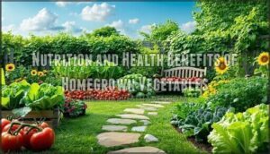 nutrition and health benefits of homegrown vegetables