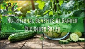nutritional benefits of garden cucumber salad