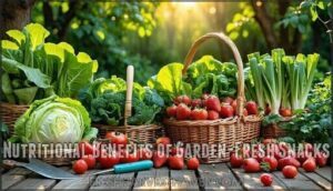 nutritional benefits of garden-fresh snacks