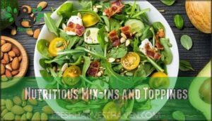 nutritious mix-ins and toppings
