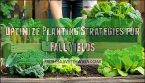 optimize planting strategies for fall yields