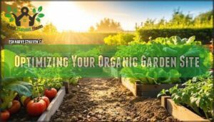 optimizing your organic garden site