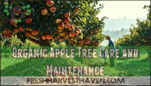 organic apple tree care and maintenance