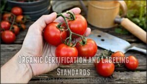 organic certification and labeling standards
