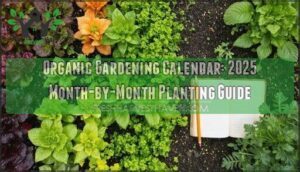 organic gardening calendar