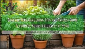 organic herb gardening tips and tricks
