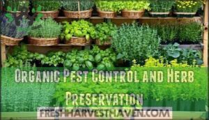 organic pest control and herb preservation