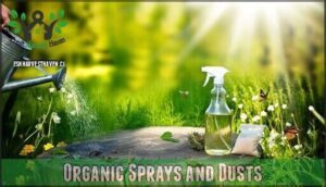 organic sprays and dusts