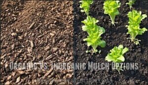 organic vs. inorganic mulch options