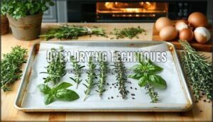 oven drying techniques