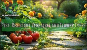 pest-resistant vegetable and flower types