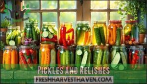 pickles and relishes