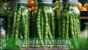 pickling and dehydrating