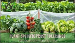 plant specific frost tolerance