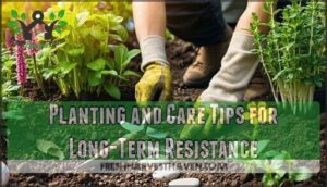 planting and care tips for long-term resistance
