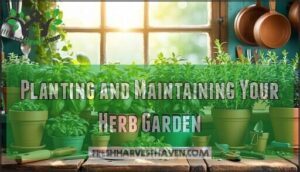 planting and maintaining your herb garden