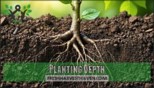 planting depth